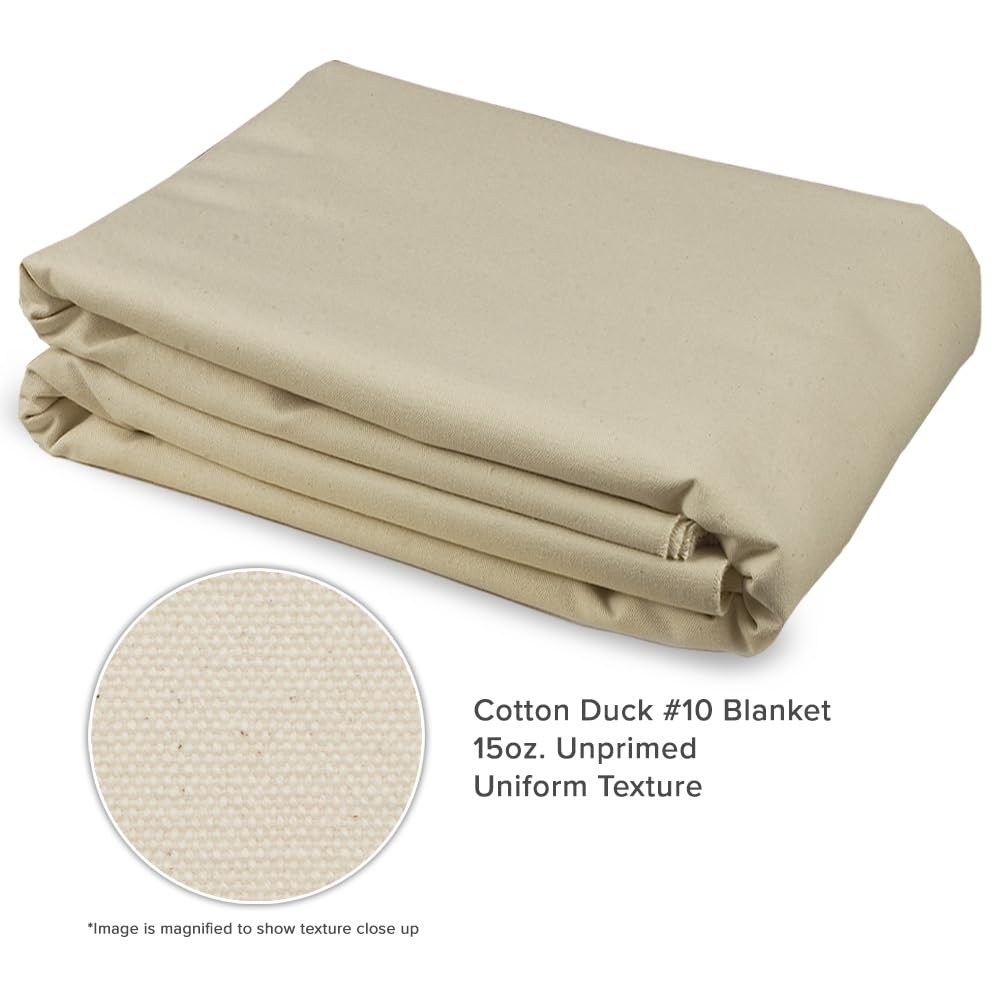 Amazon.com: Creative Mark Unprimed Cotton Duck Deluxe Canvas